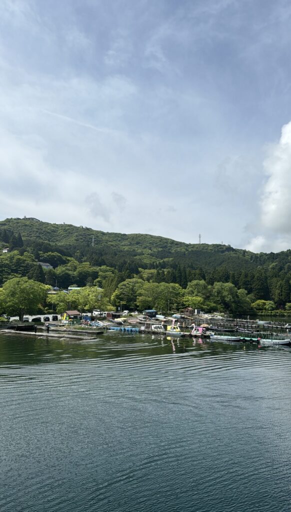 View from boat