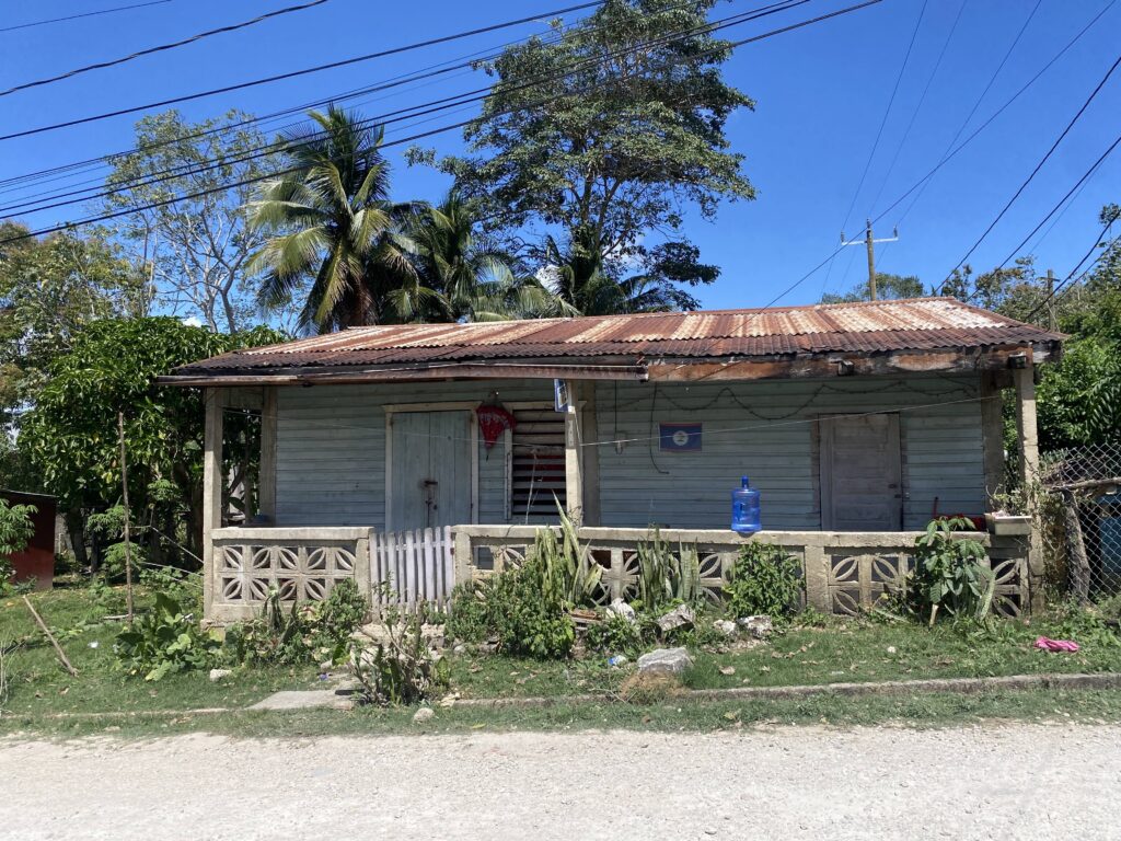 Typical house in Belize