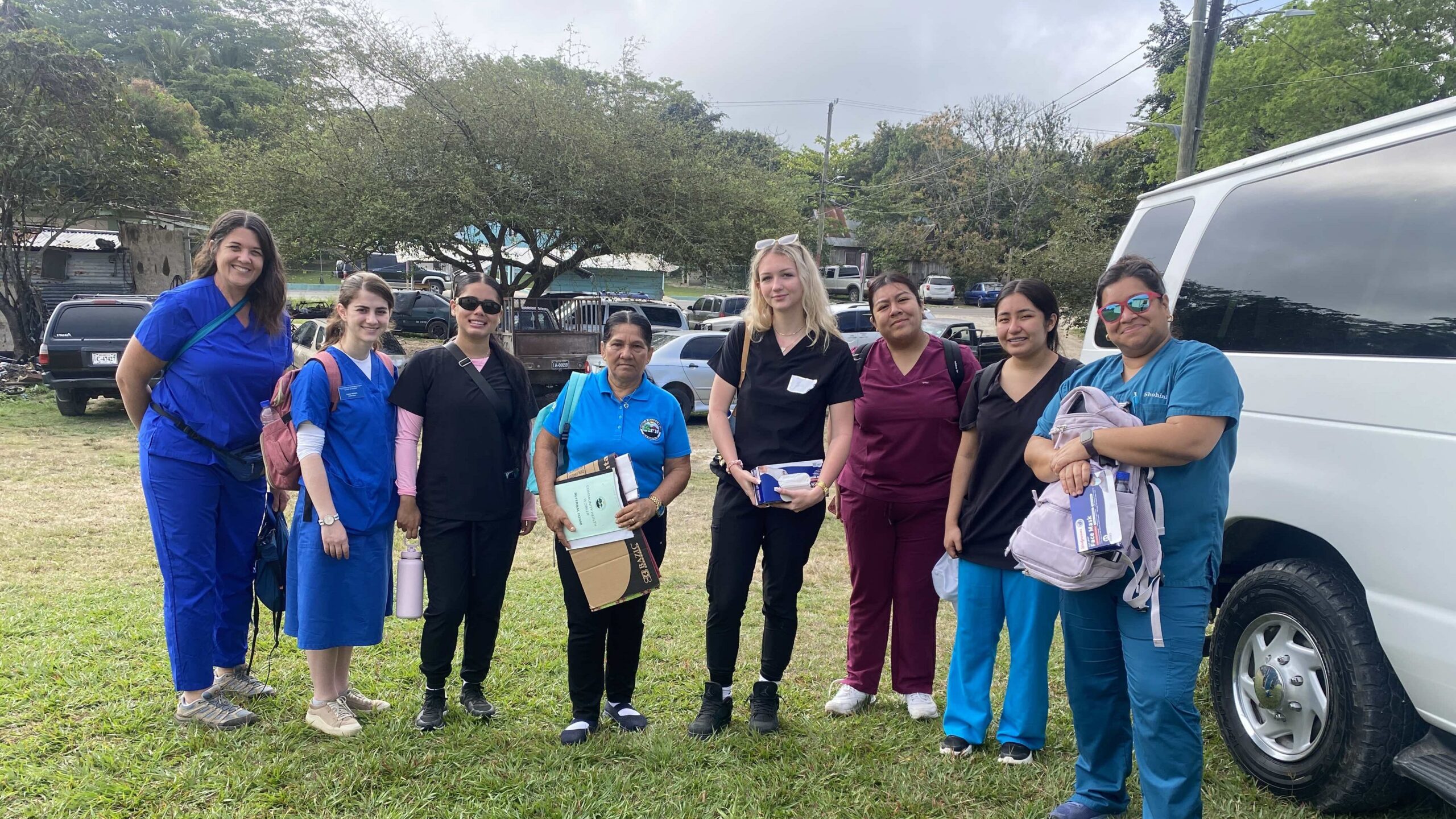 Group photo with Elizabeth