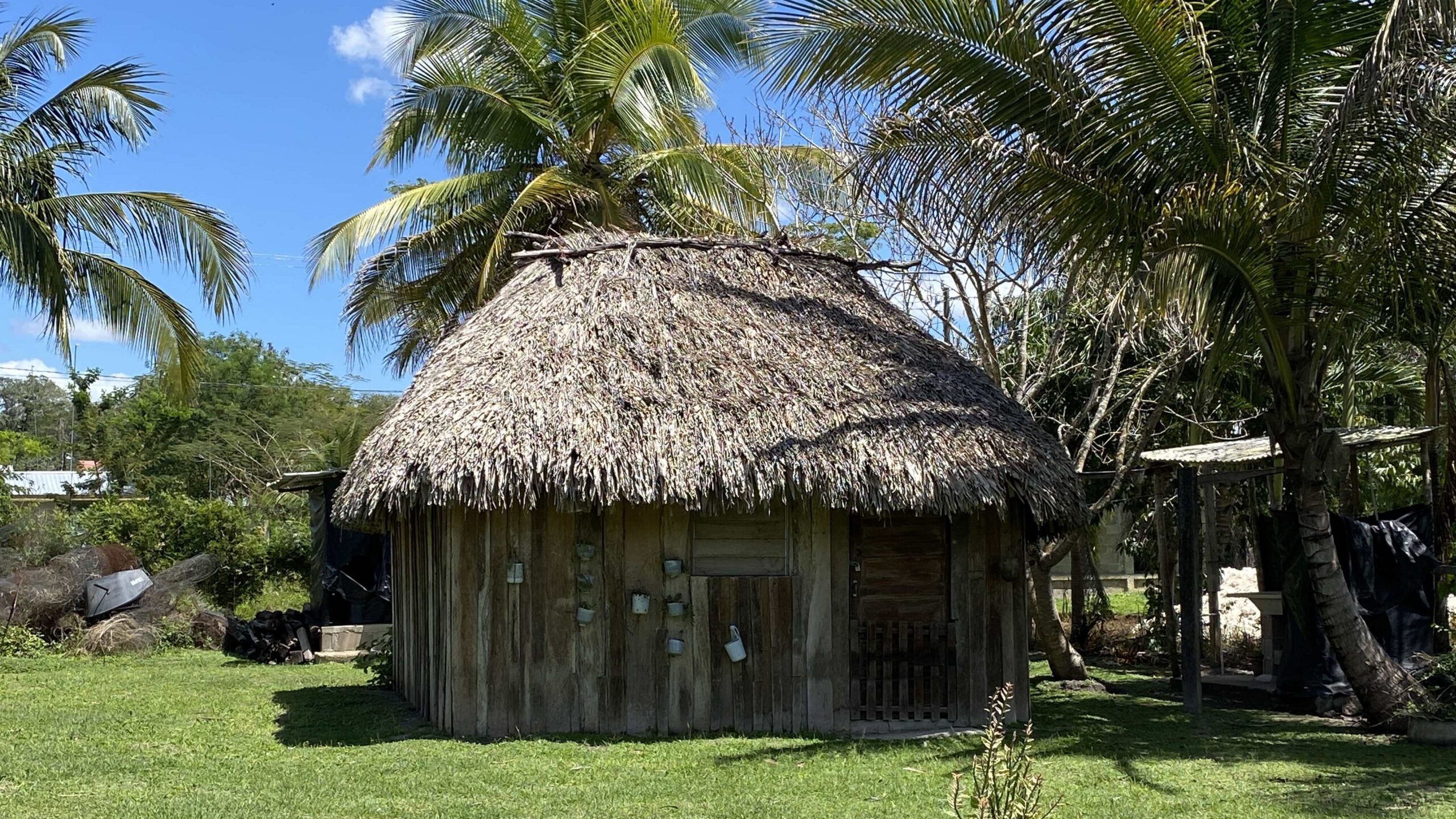 Traditional Mayan house